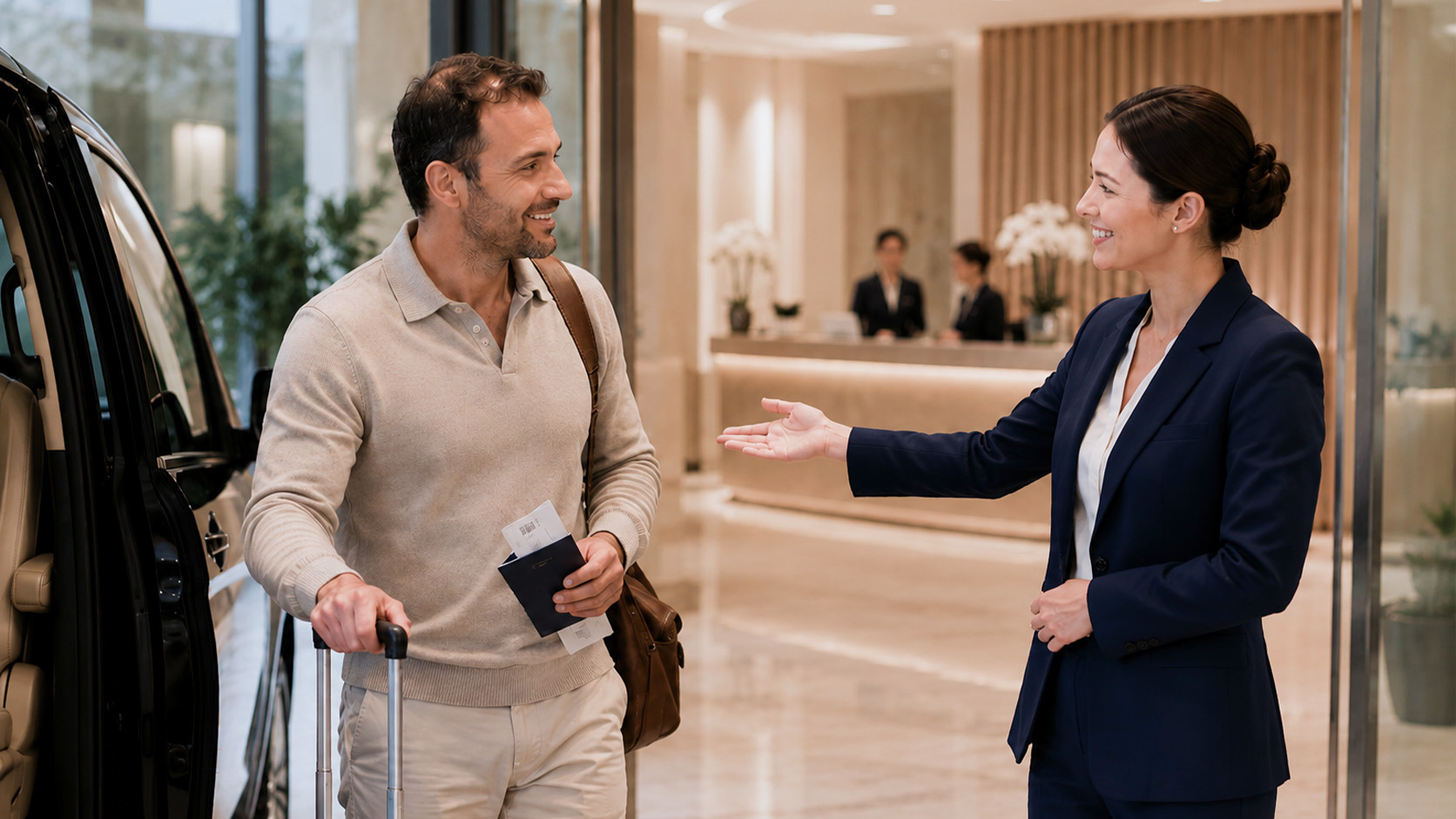 Transfer, Unterkunft und Begleitservice